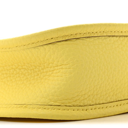 Taurillon Clemence Evelyne Tpm Lime Handbag