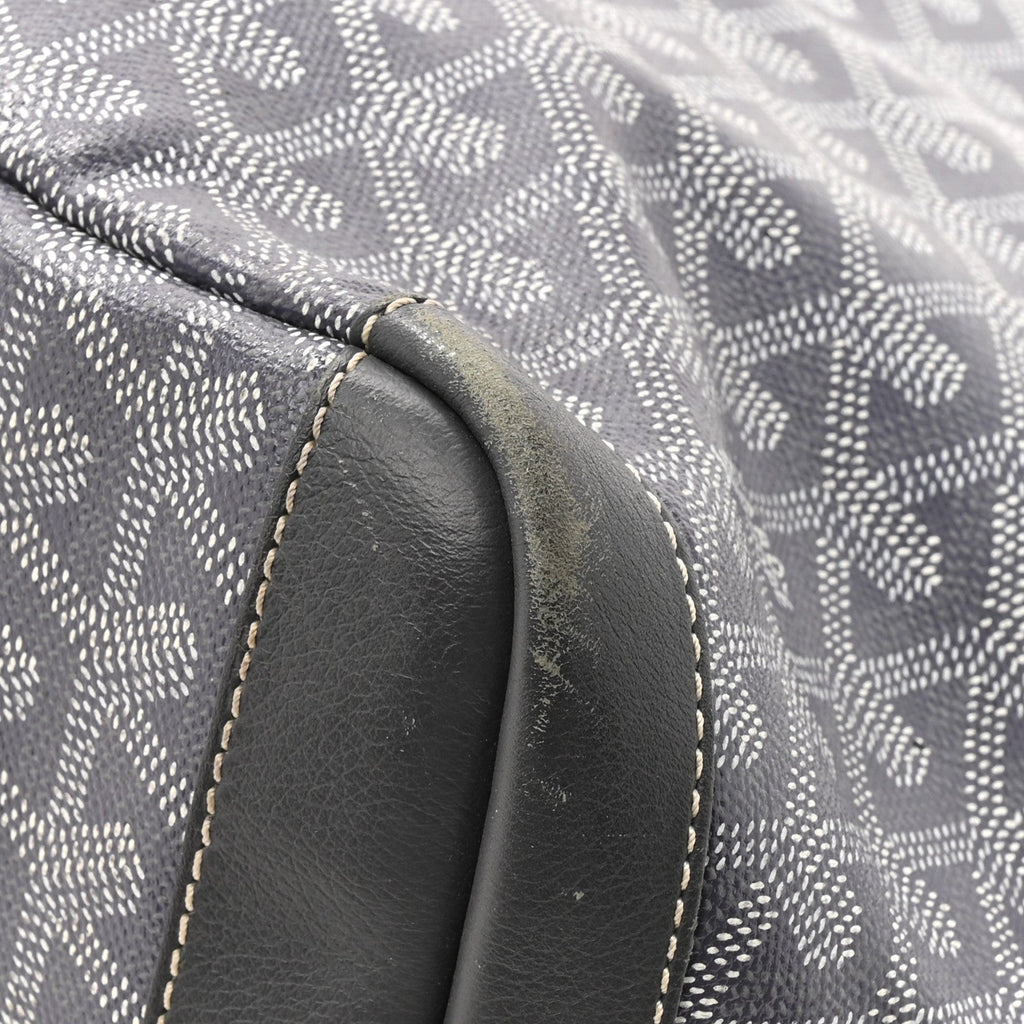 Goyard Goyardine Artois Tote Bag MM Grey
