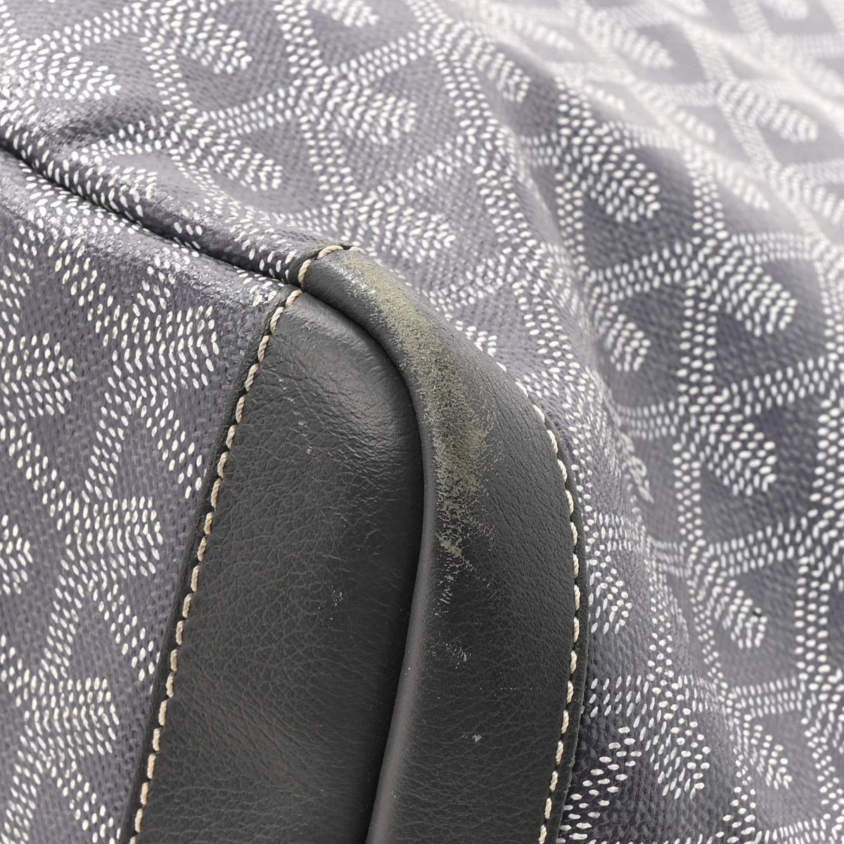 Goyard Goyardine Artois Tote Bag MM Grey