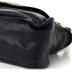 Chloe Calfskin Medium Marcie Satchel Royal Navy