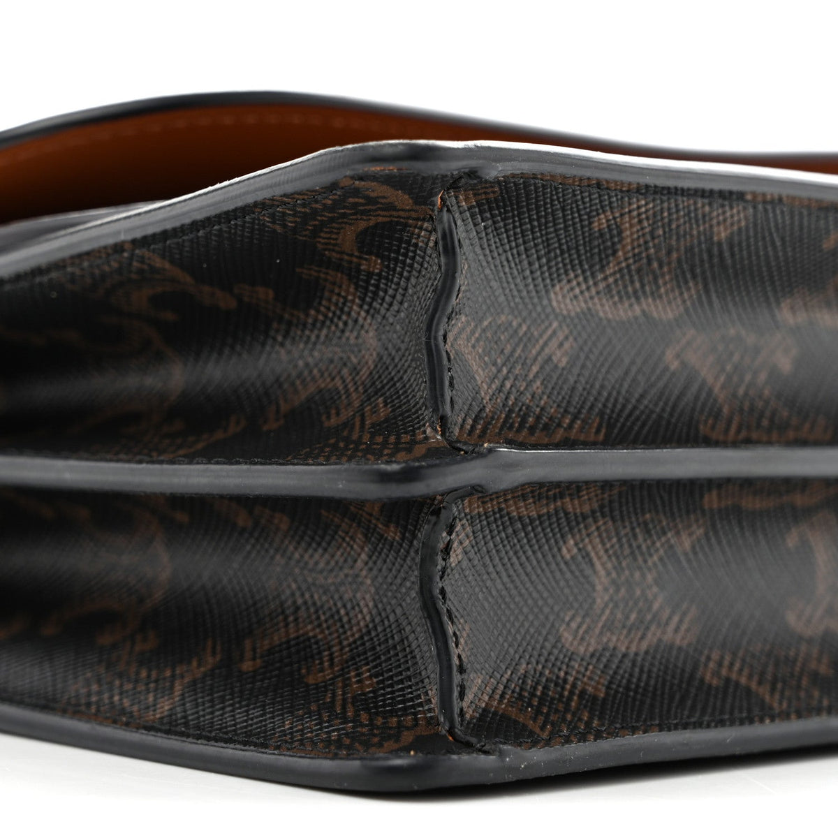 Lambskin Canvas Wallet Bag