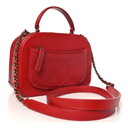 Small Quilted Goatskin Handbag