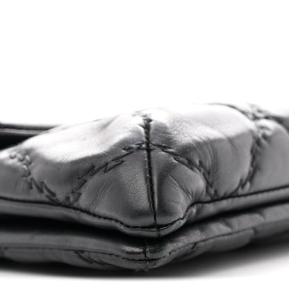 Quilted Calfskin Clutch Bag