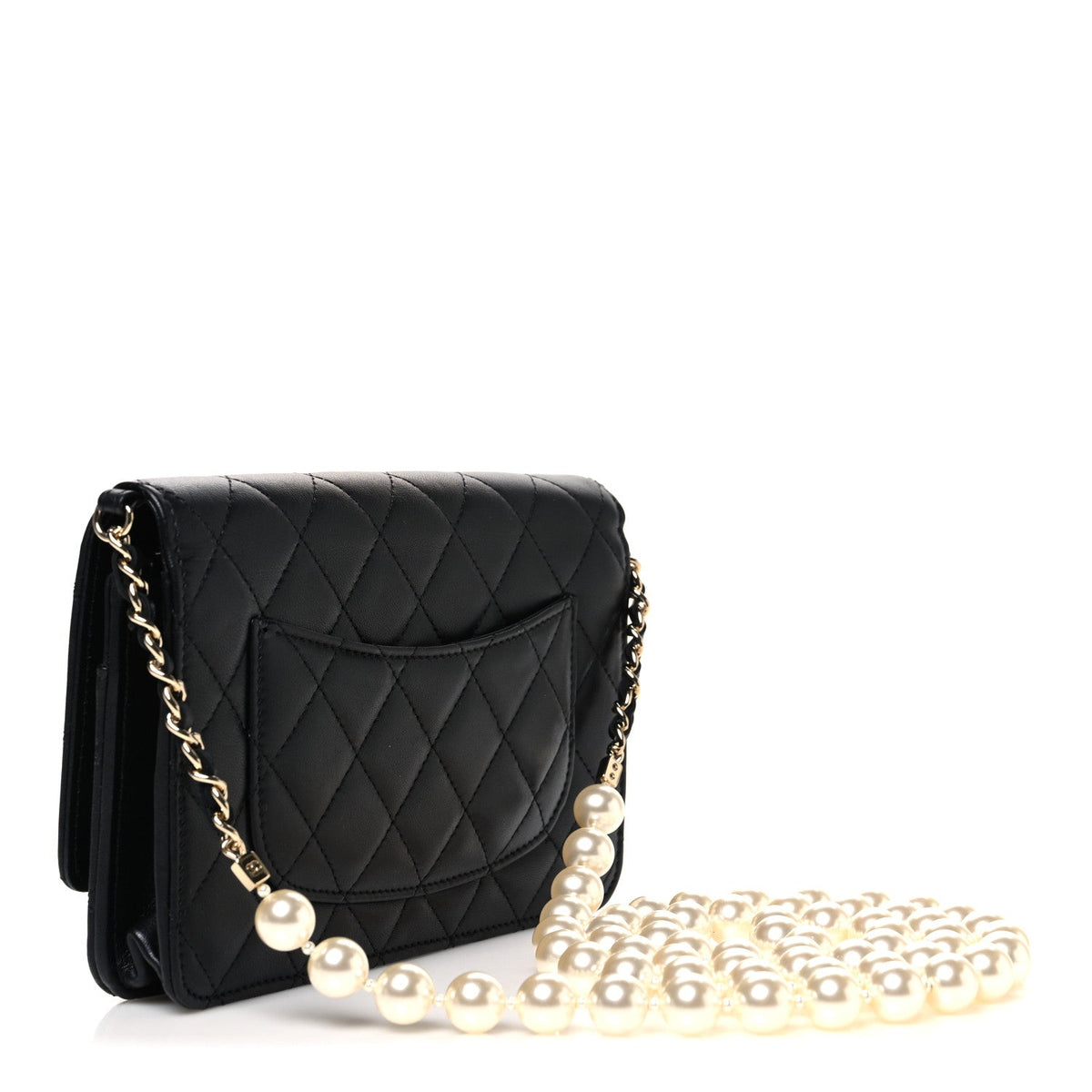 Quilted Lambskin Wallet Bag