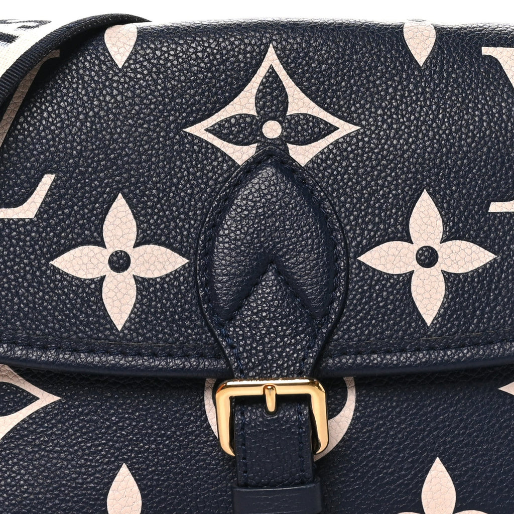 Louis Vuitton Empreinte Giant Monogram Diane Navy Creme