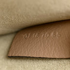 Chloe Calfskin Suede Small Nile Bracelet Bag Biscotti Beige