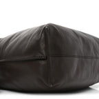 Loewe Calfskin Flamenco Puffer Knot Bag Dark Brown