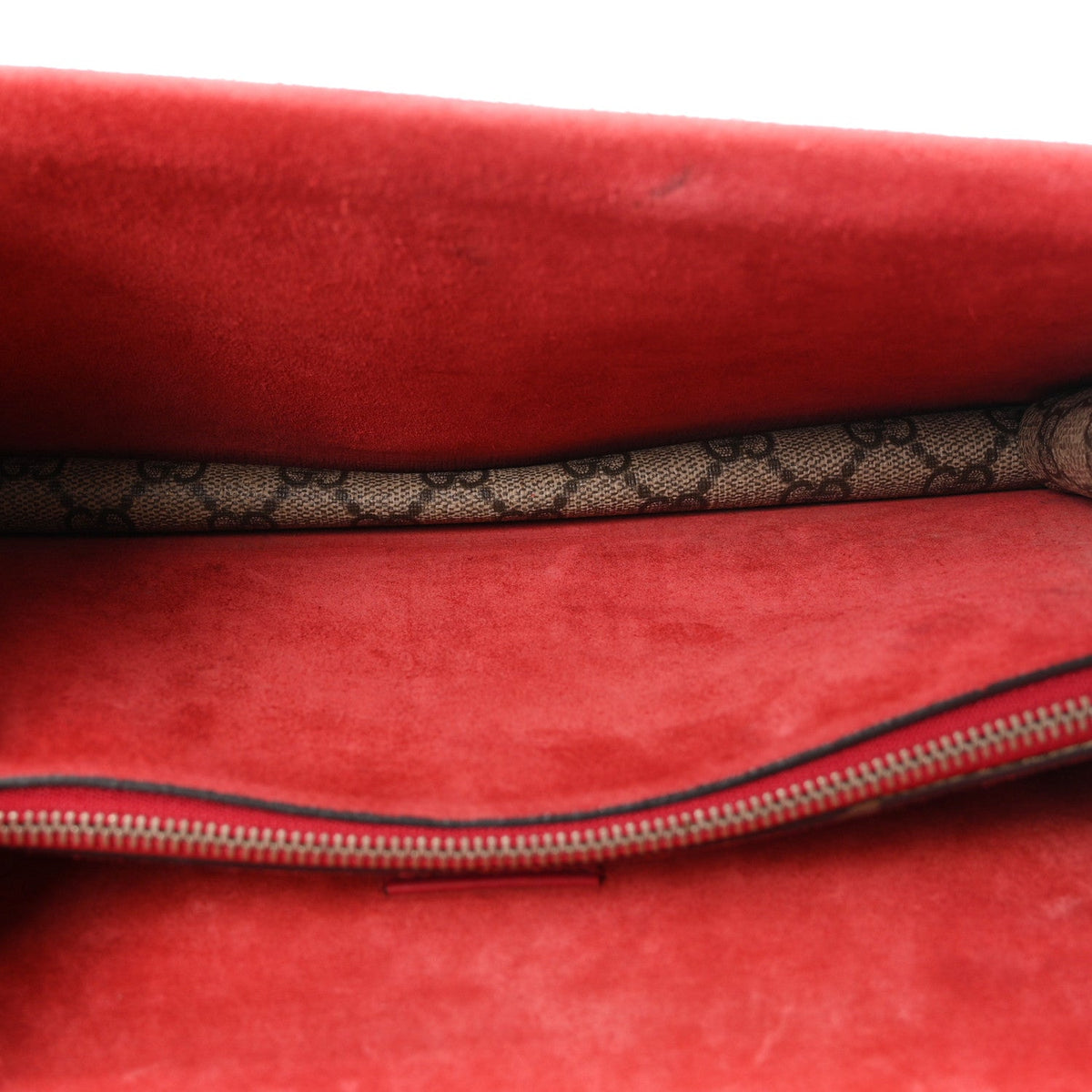 Gucci GG Supreme Small Dionysus Shoulder Bag Red