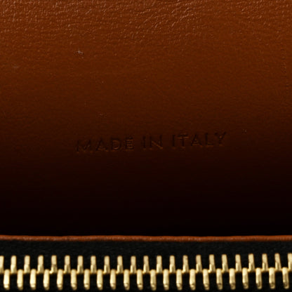 Lambskin Canvas Wallet Bag