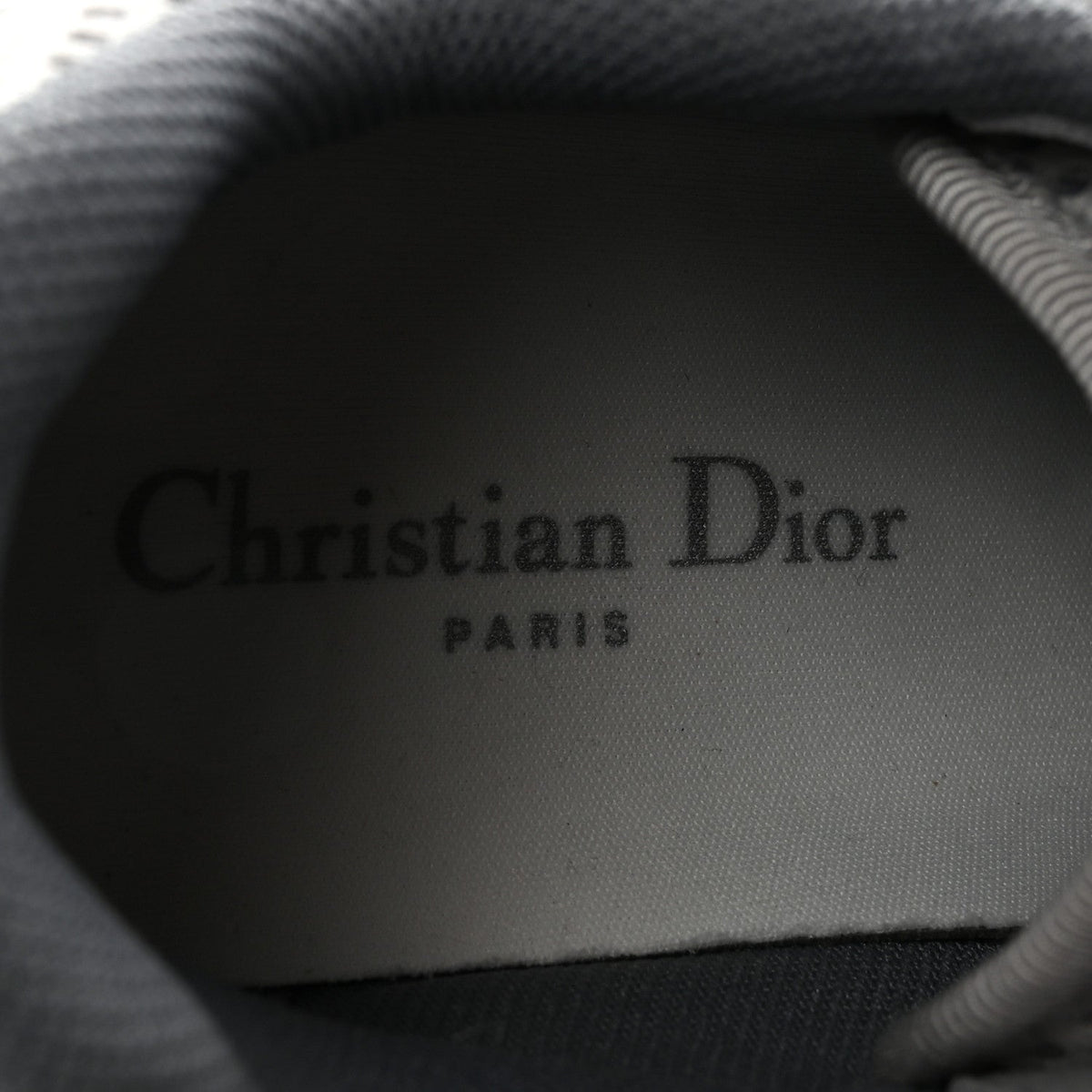 Christian Dior Technical Mesh Women's Dior Chrono Sneakers 38 Silver