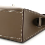 Hermès Swift Kelly Pochette Clutch Etoupe