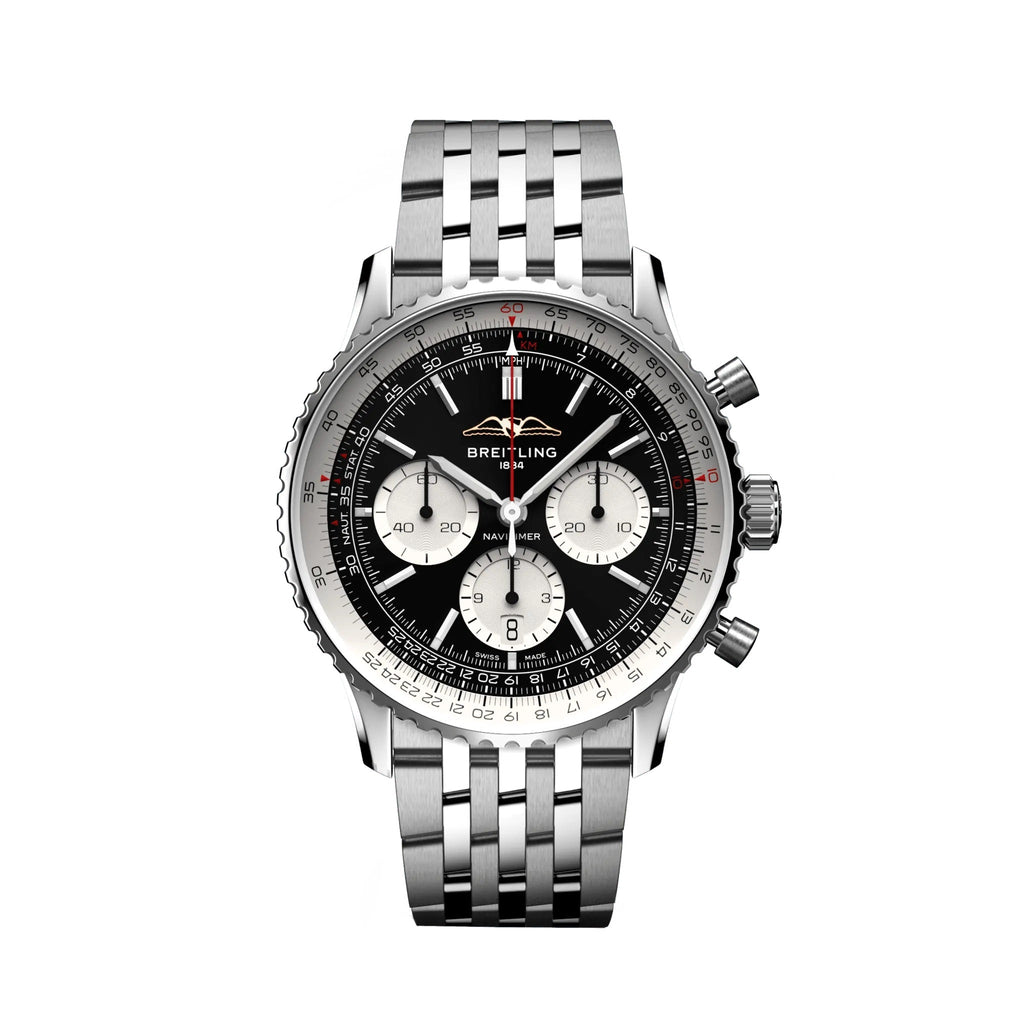 BT Navitimer B01 Chronograph 43 Stainless Steel Ref# AB0138211B1A1