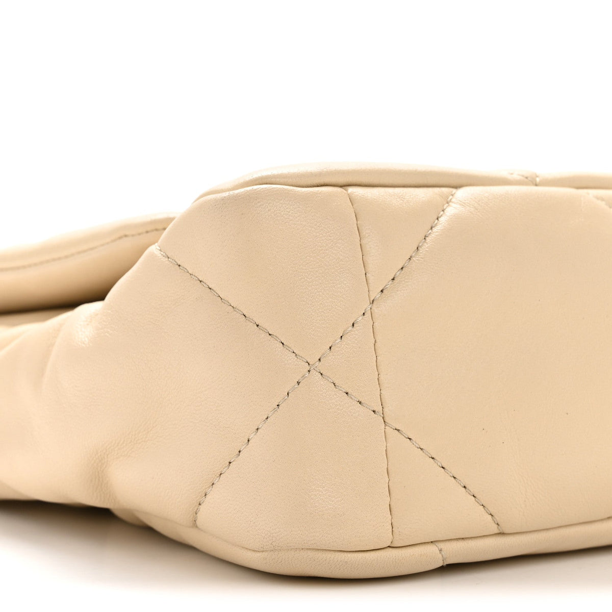 Medium Quilted Lambskin Flap Shoulder Bag