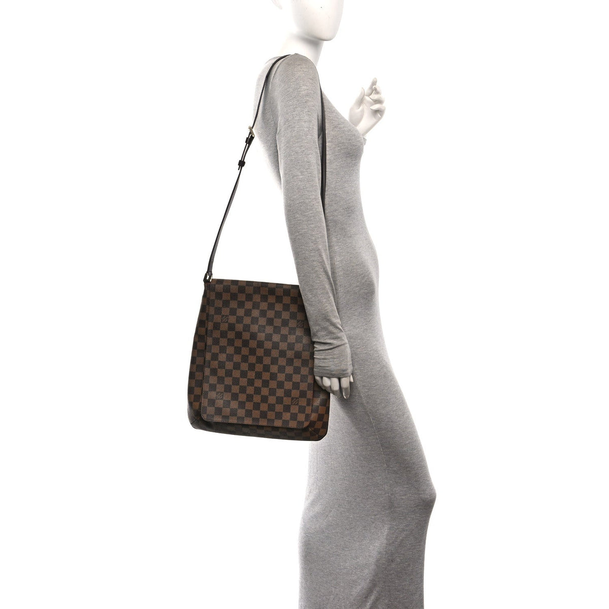 Damier Ebene Musette Gm Handbag