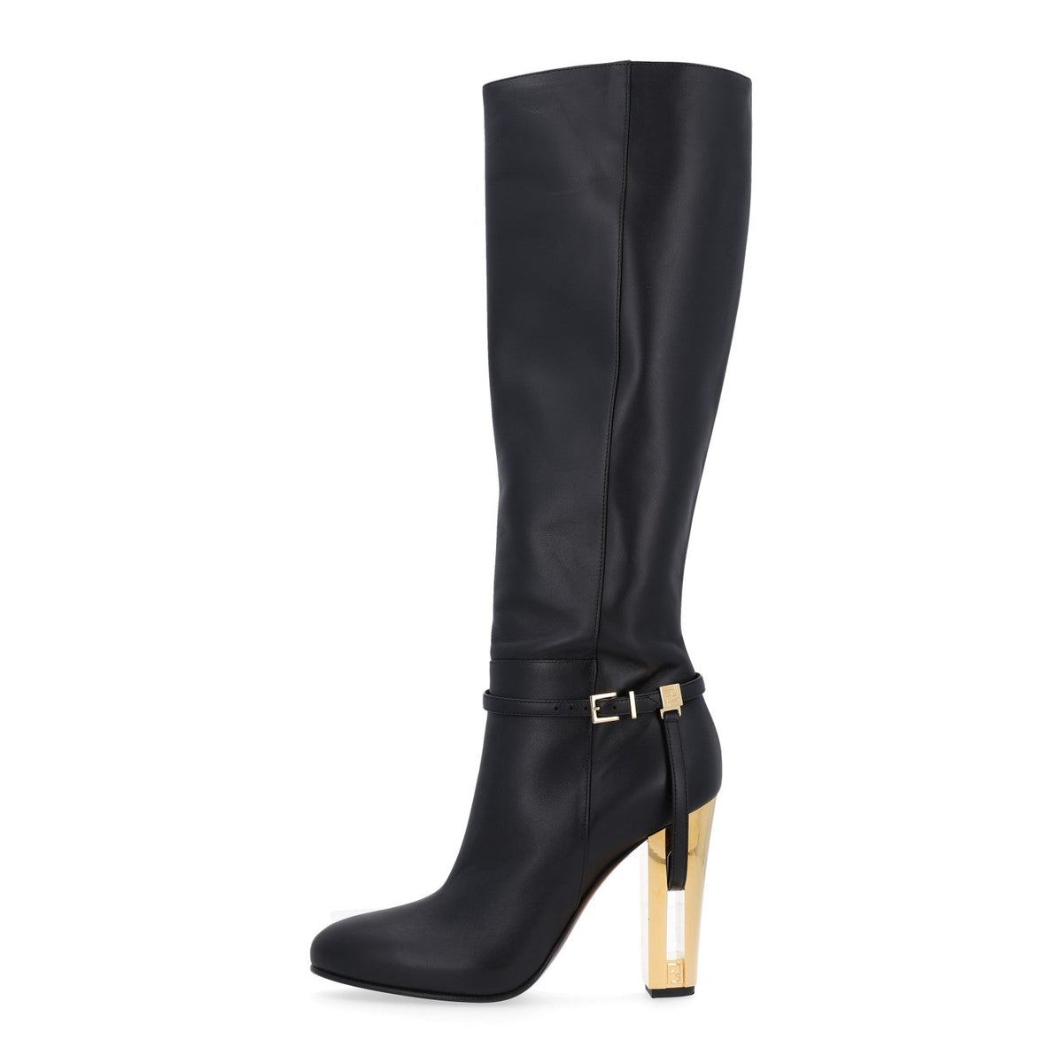 Fendivitello Delfina Knee High Boots Black