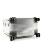 Gucci GG Supreme Monogram Aluminium Porter Medium Trolley Suitcase Silver