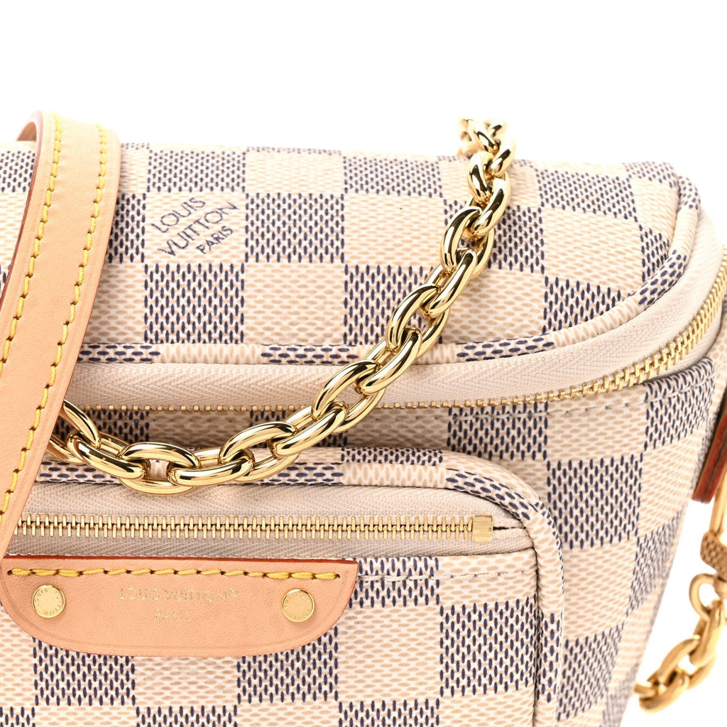 Louis Vuitton Damier Azur Mini Bumbag White