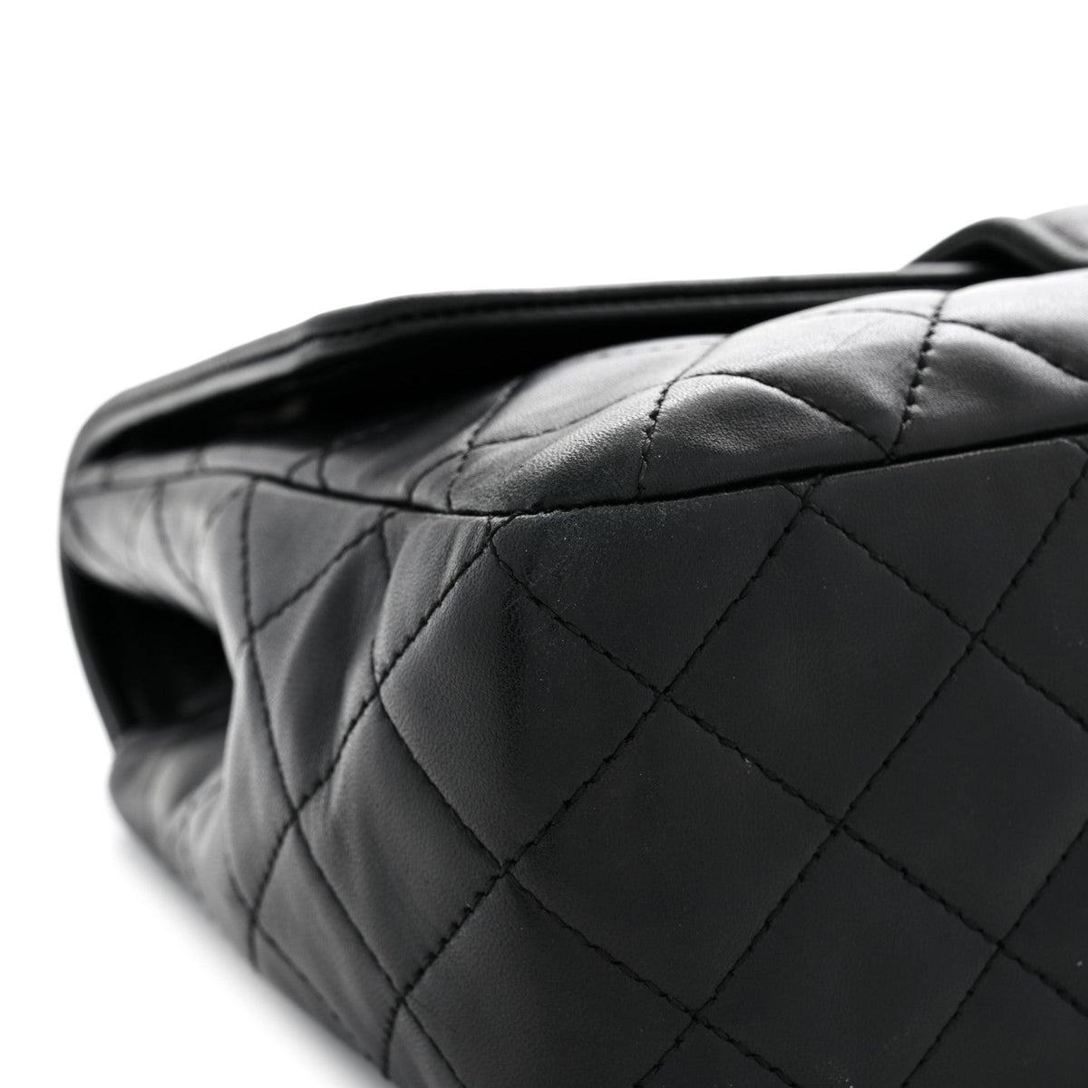 Quilted Lambskin Flap Shoulder Bag