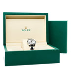 Rolex Stainless Steel 31mm Oyster Perpetual Datejust Watch Silver 278240