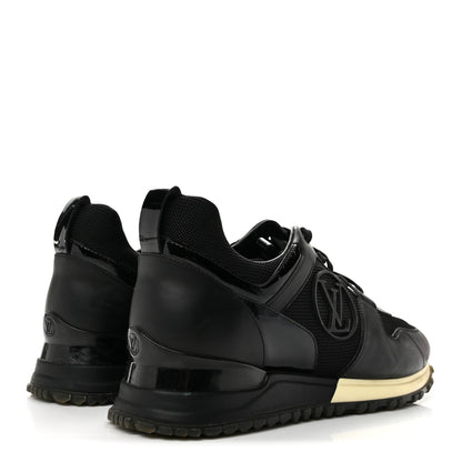 Louis Vuitton Calfskin Women's Run Away Sneakers 36 Black