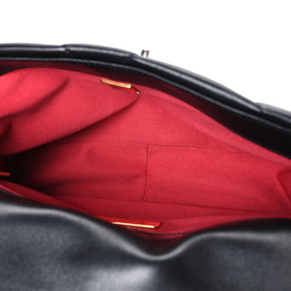 Medium Quilted Lambskin Flap Shoulder Bag