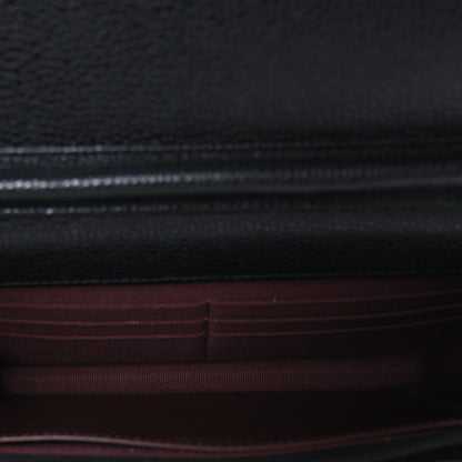 Quilted Caviar Wallet Bag