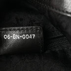 Christian Dior Lambskin Cannage Large Dior Soft Hobo Black