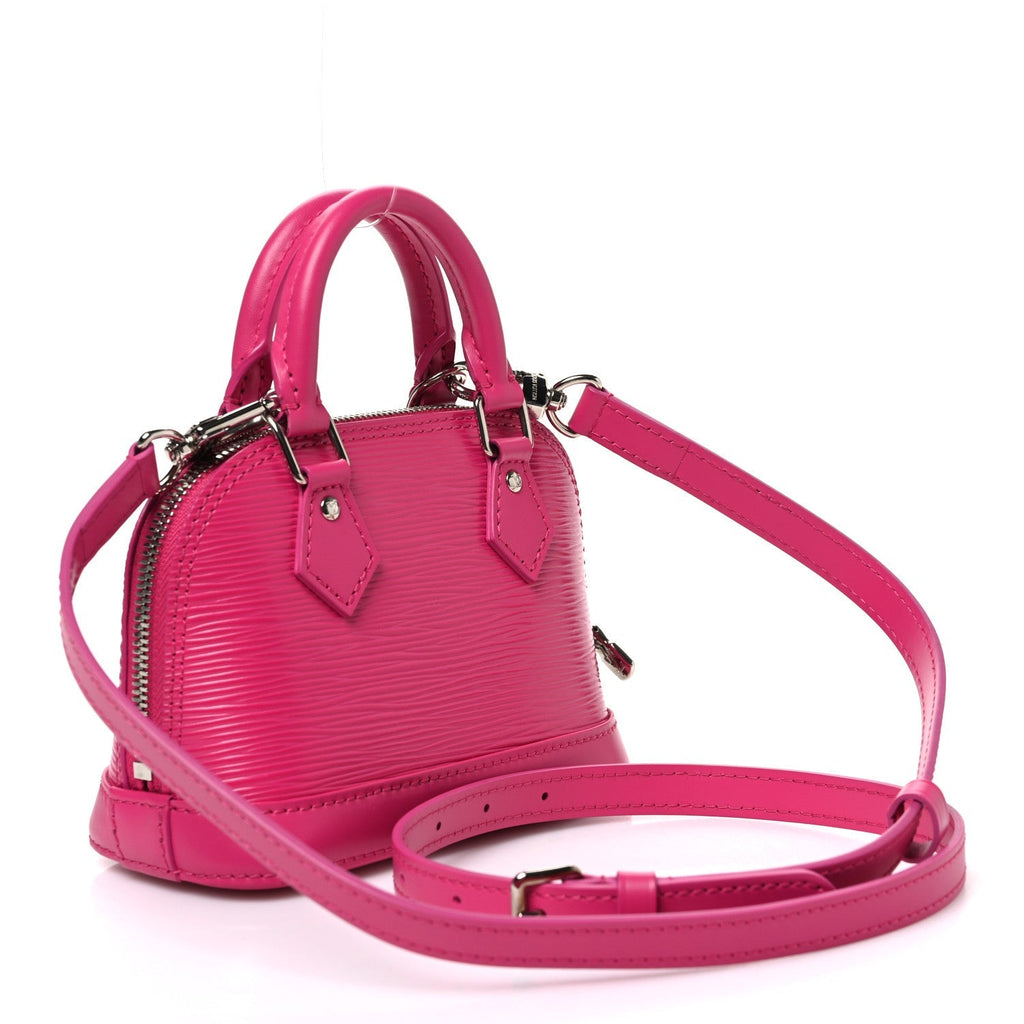 Louis Vuitton Epi Nano Alma Hot Pink