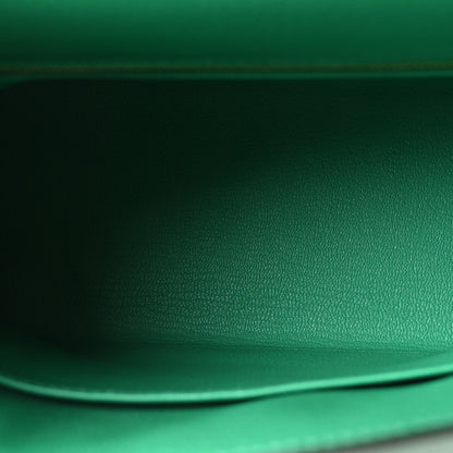Chevre Chamkila Kelly Sellier 25 Menthe Handbag