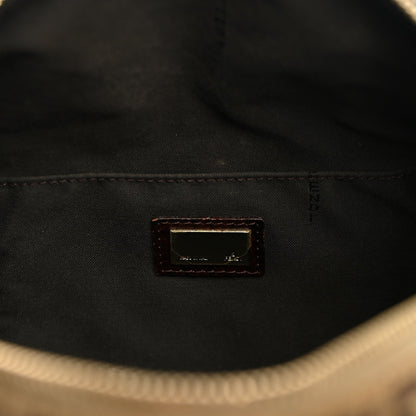 Zucchino Vitello Boston Mogano Panna Bru Handbag