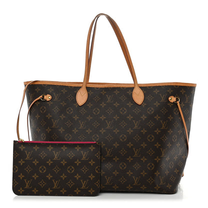 Monogram Neo Neverfull Gm Pivoine Handbag
