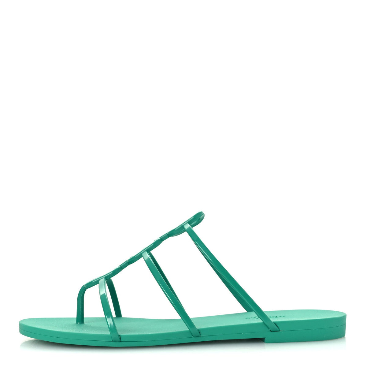 Rubber Mykonos Sandals Vert Tourmaline