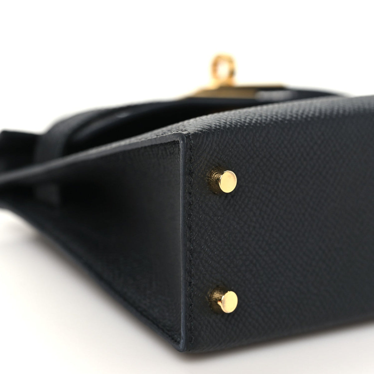Hermes Epsom Mini Kelly Sellier 20 Black