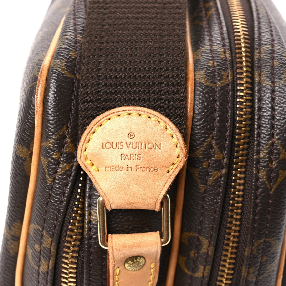 Louis Vuitton Monogram Reporter PM Brown