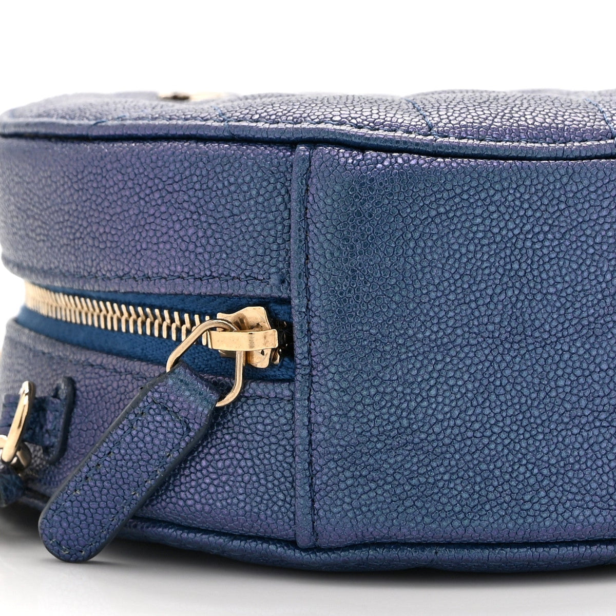 Quilted Caviar Clutch Bag