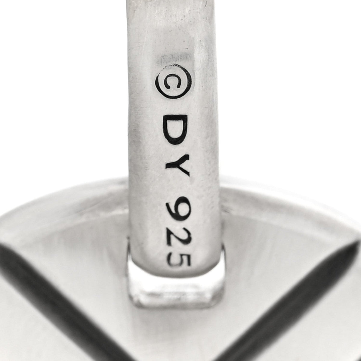 Sterling Silver Pietersite 42mm Dog Tag Pendant