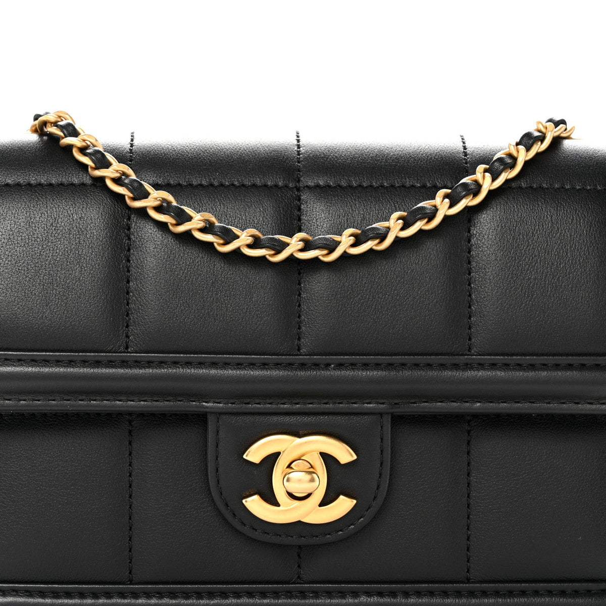 Mini Lambskin Calfskin Flap Shoulder Bag
