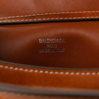Balenciaga Lambskin Mini Rodeo Top Handle Bag Tan Cowboy