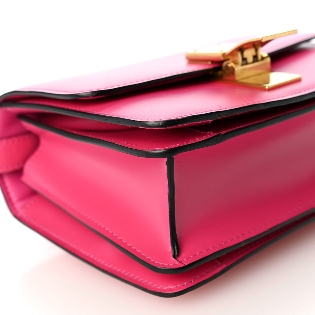 Celine Box Calfskin Small Classic Box Flap Bag Hibiscus