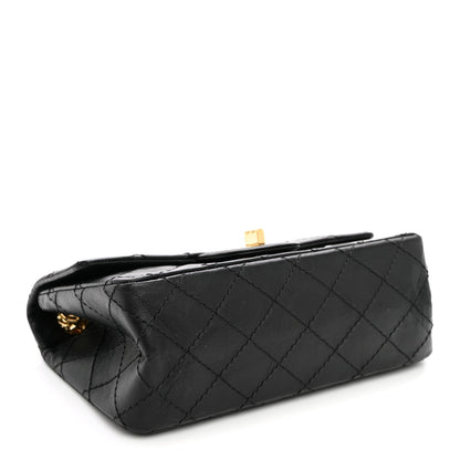 Mini Quilted Calfskin Flap Shoulder Bag