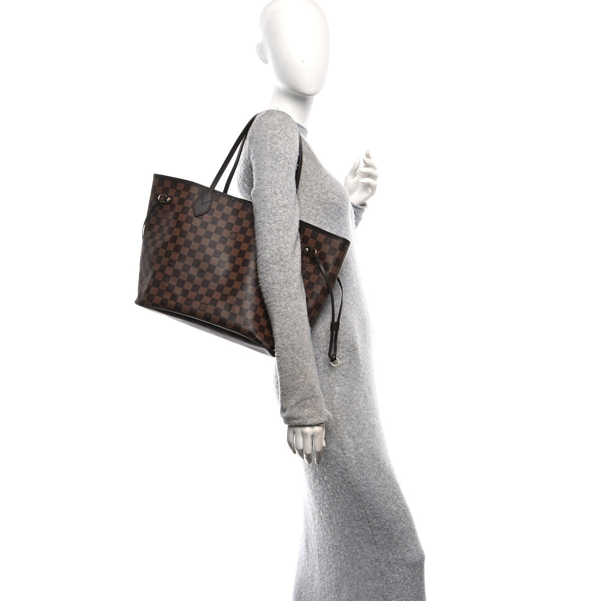 Damier Ebene Neo Neverfull Mm Handbag