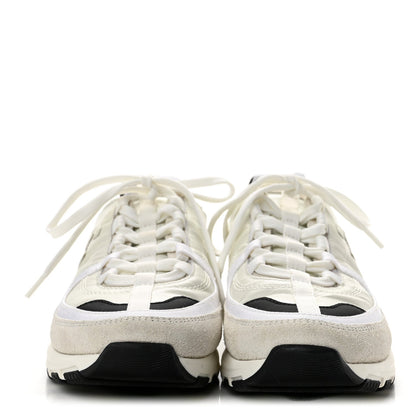 Chanel Calfskin Suede CC Women's Sneakers