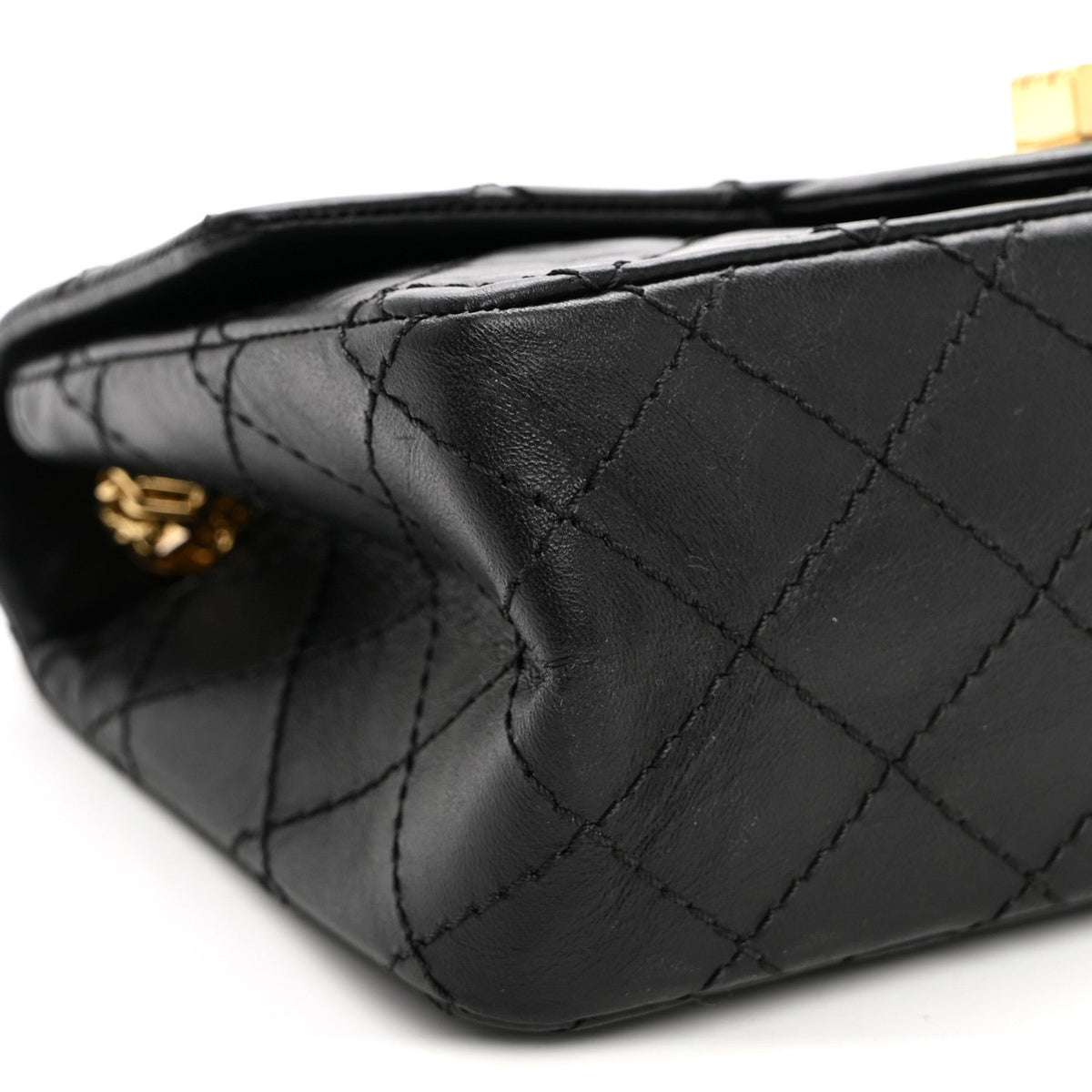 Mini Quilted Calfskin Flap Shoulder Bag
