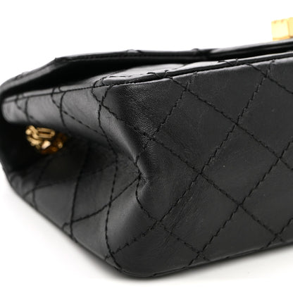 Mini Quilted Calfskin Flap Shoulder Bag