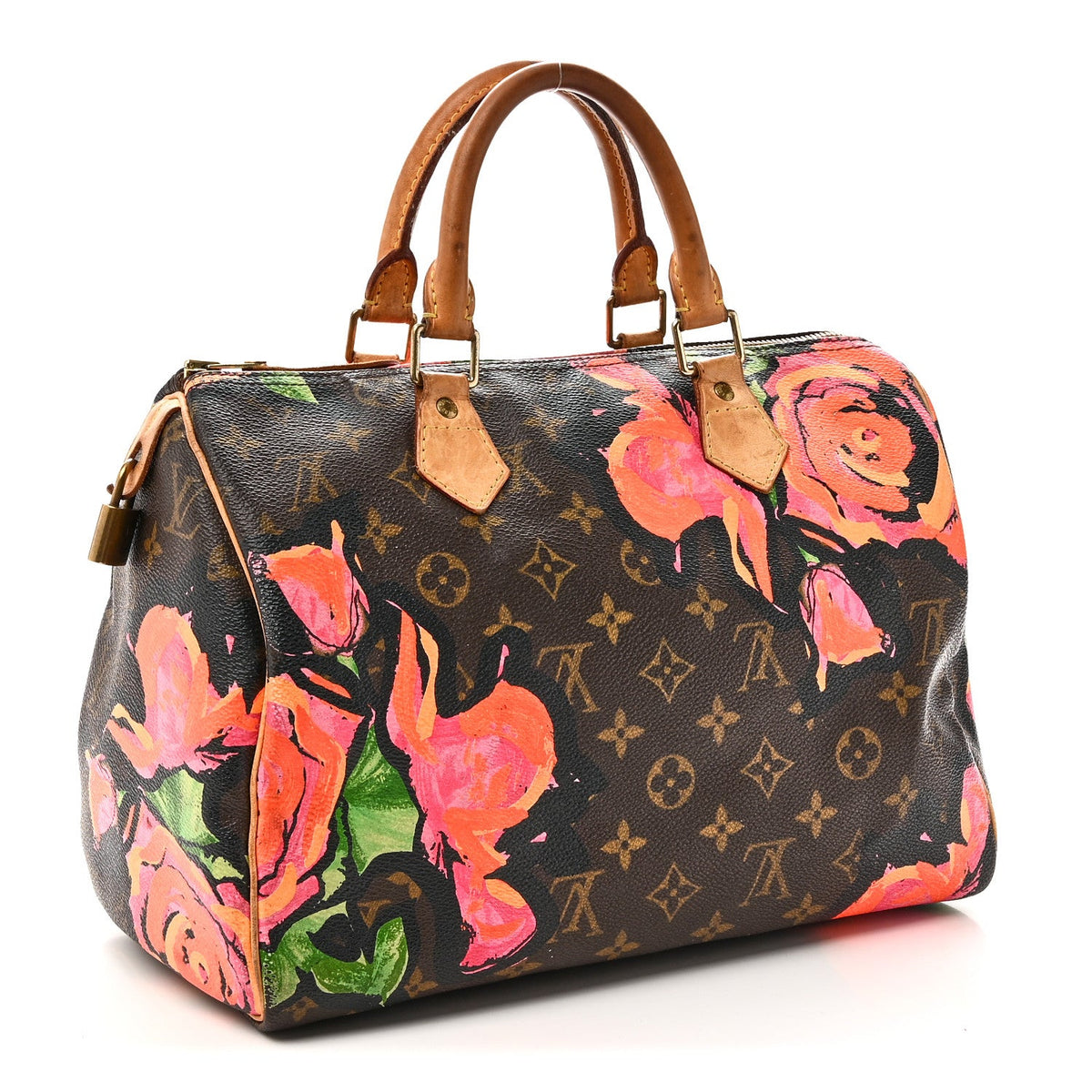 Monogram Roses Speedy 30 Handbag