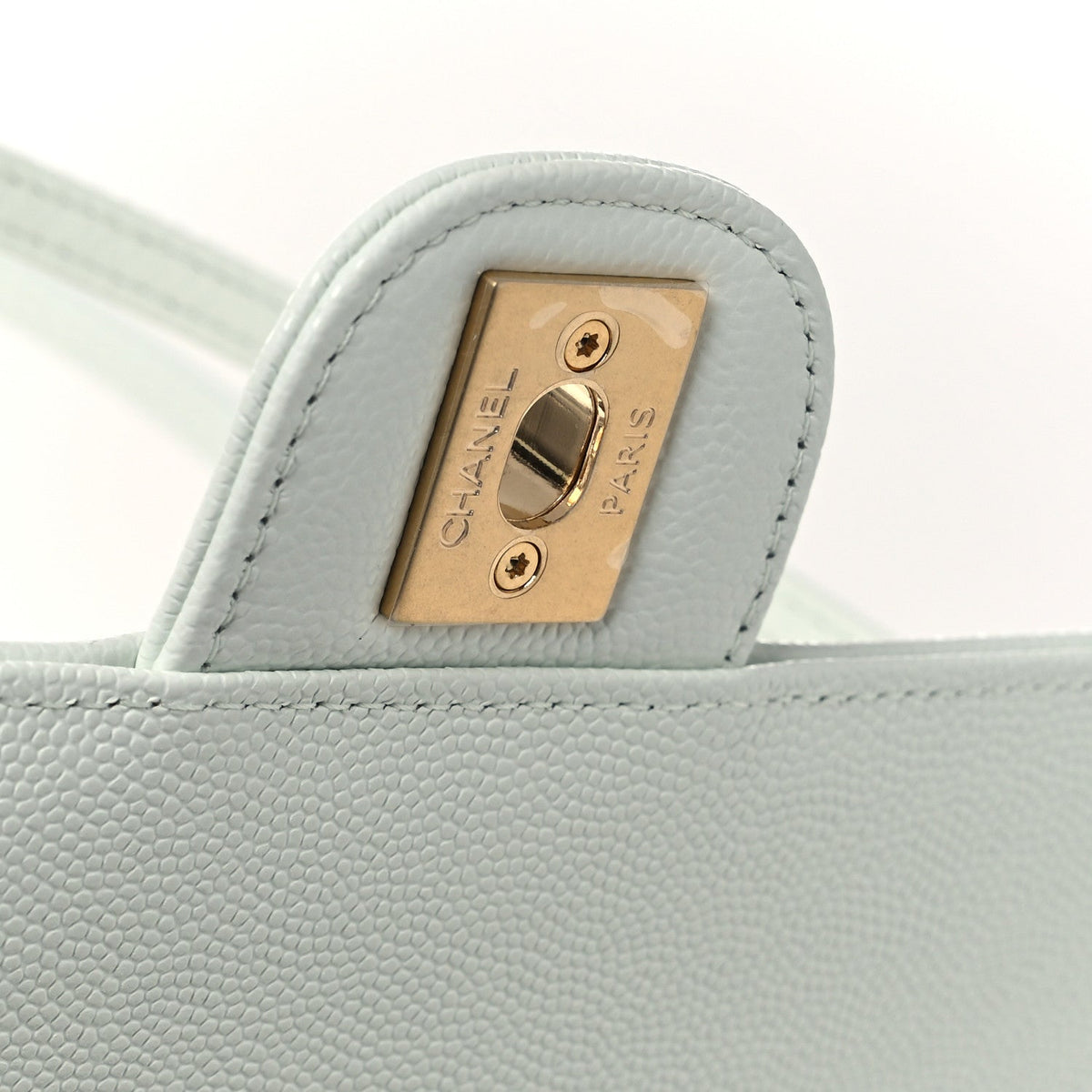 Small Caviar Flap Shoulder Bag