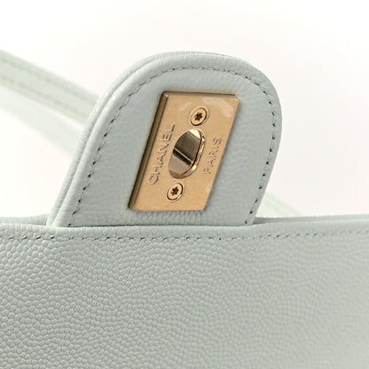 Small Caviar Flap Shoulder Bag
