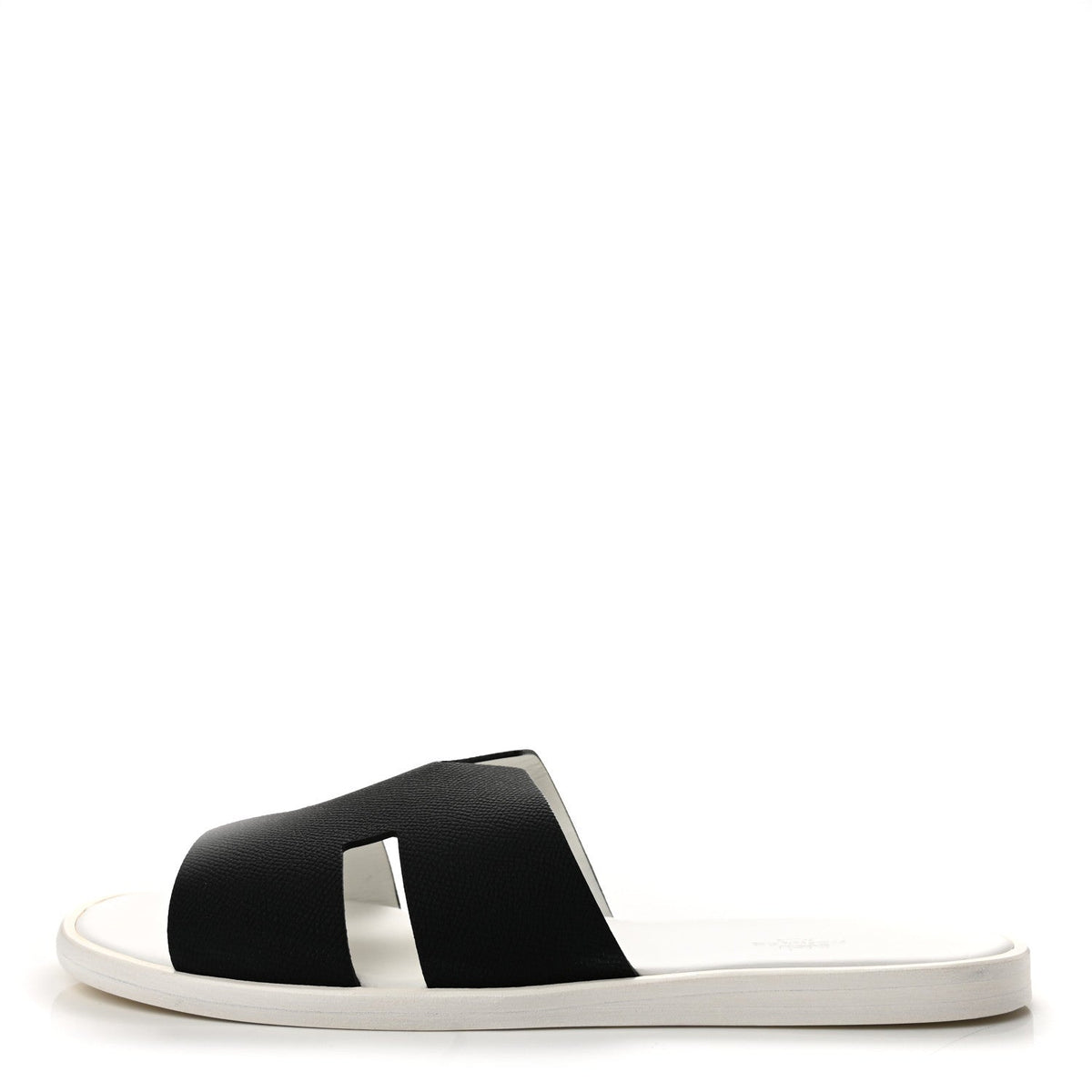 Hermes Epsom Izmir Men's Sandals Black