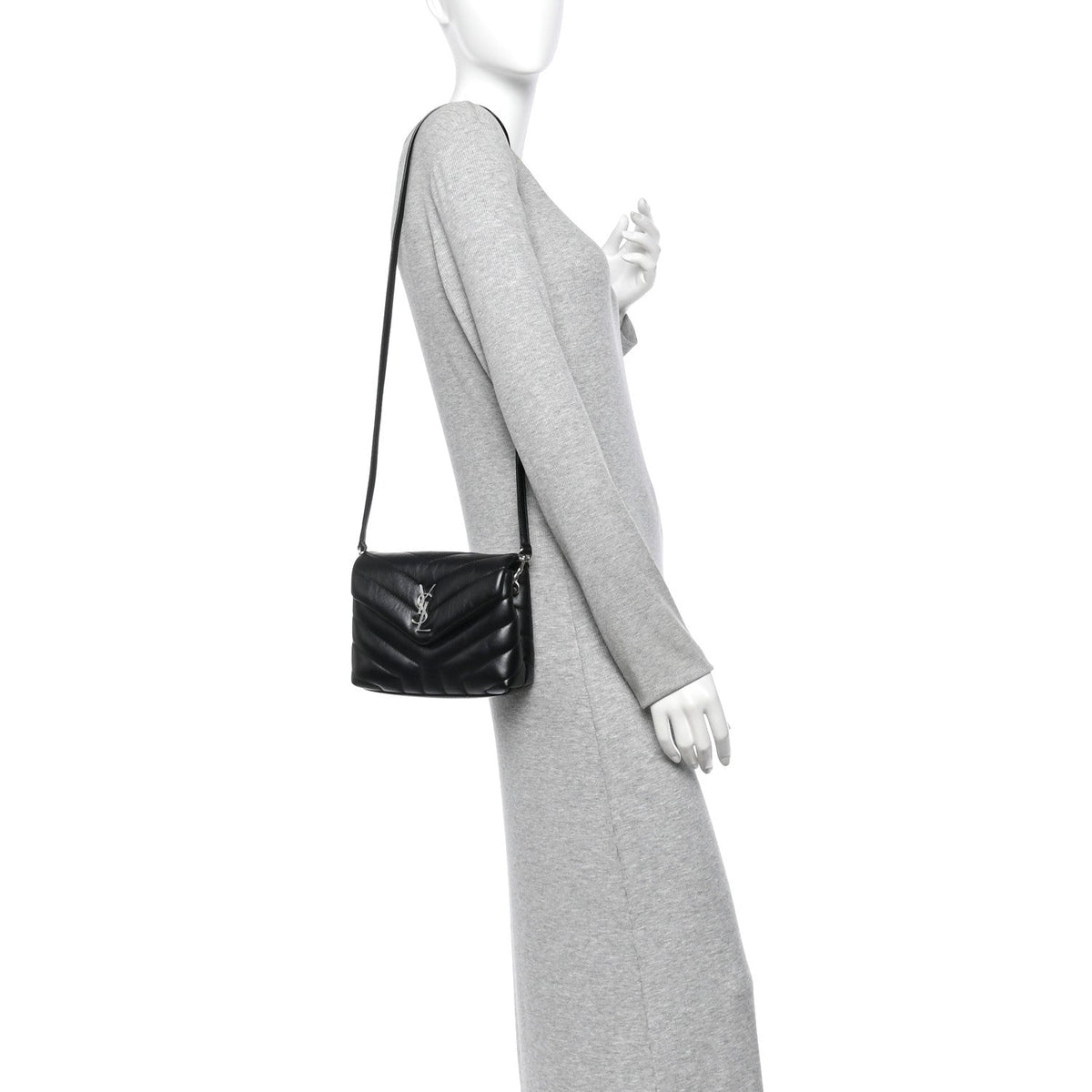 Quilted Calfskin Crossbody Bag