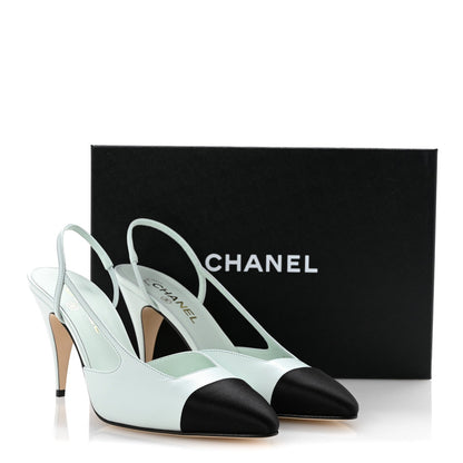 Chanel Cap Toe Slingback Women's Shoes